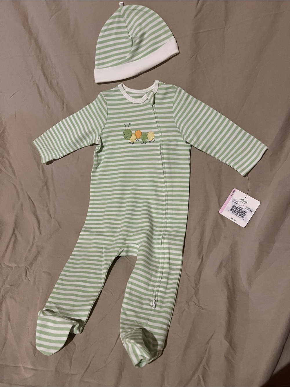 NWT Little Me Footie 9 months